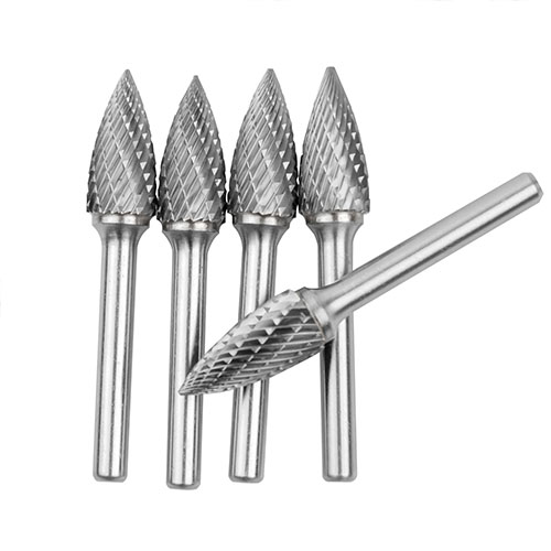 TYPE G carbide burr with shank 3mm