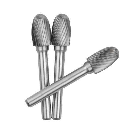 TYPE E carbide burr with shank 1/8 inch