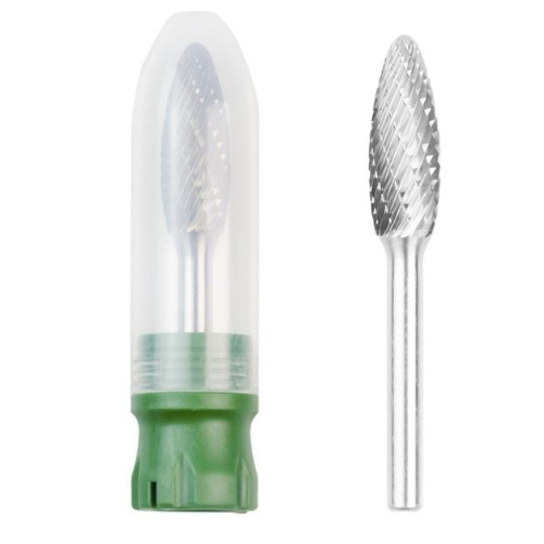 TYPE H carbide burr with shank 8mm