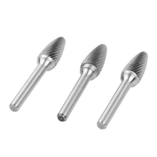 TYPE F carbide burr with shank 8mm