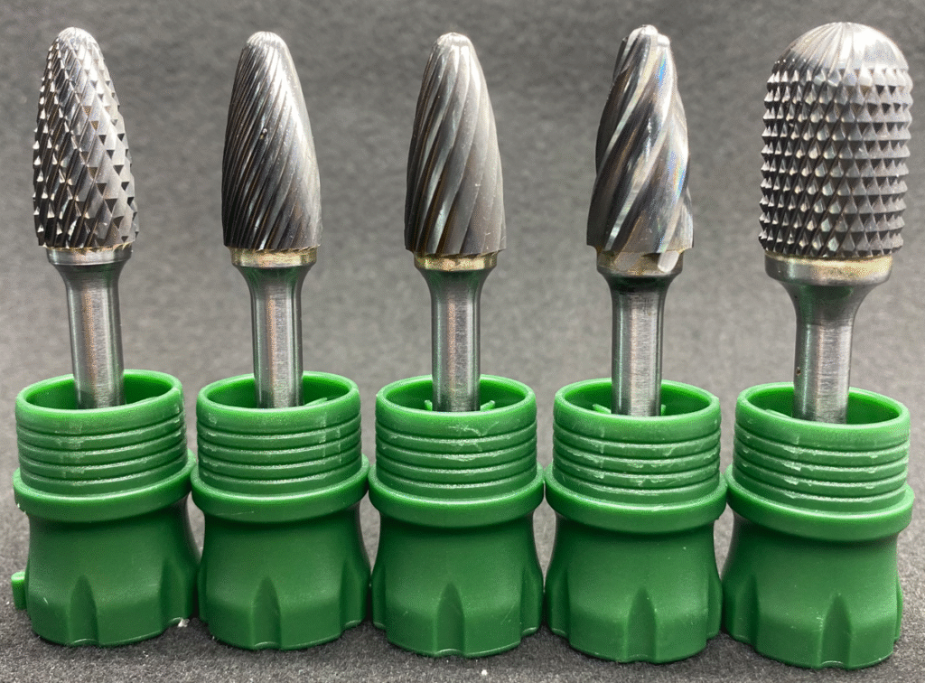 All Cut Types of Carbide Burrs